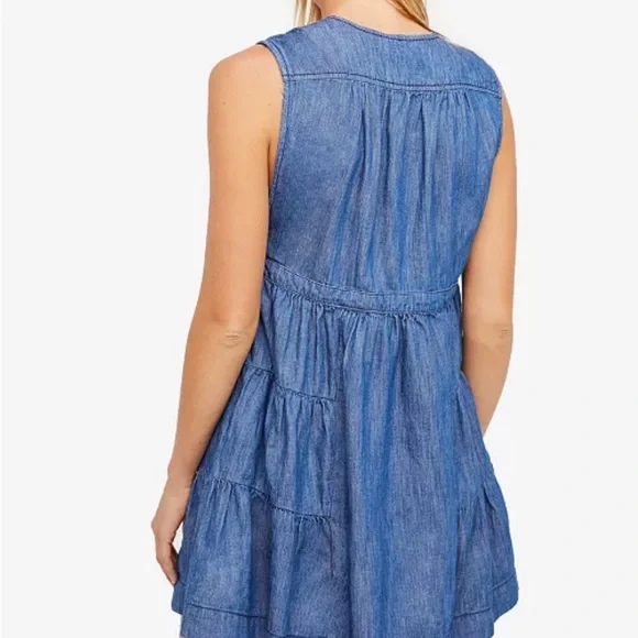 Free People
Esme Denim Mini Dress - Picture 2 of 6